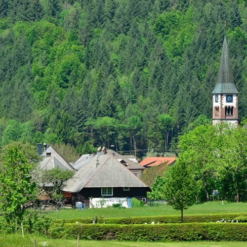 Gasthaus Rössle auf dem Weg vom Hochschwarzwald
